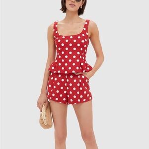 Posse Red and White Polka Dot Outfit